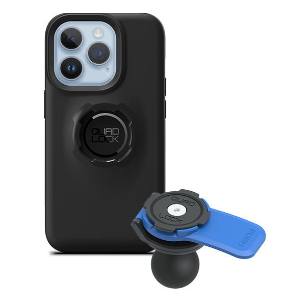 1" Ball Adaptor Motorcycle Kits - iPhone